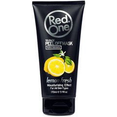 Маска-пілінг для обличчя з екстрактом лимона RedOne Peel Off Mask Lemon Fresh, 170 ml, фото 