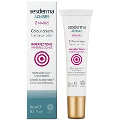 Тонирующий крем для кожи из постакне Sesderma Acnises Spot Cream, 15 ml
