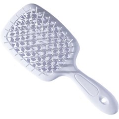 Щетка для волос Hollow Comb Superbrush Plus White