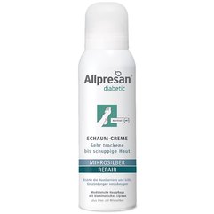 Allpresan Diabcare Microsilber Крем-піна для сухої шкіри cтоп, 125 мл, фото 