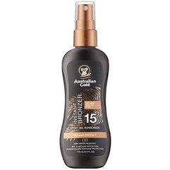 Спрей-гель с бронзатором SPF15 Australian Gold SPF 15 Spray Gel Bronzer