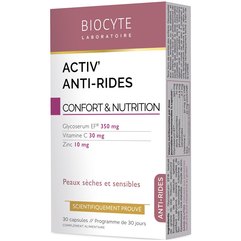 Капсули антивікові Biocyte Activ' Anti Rides, 30 caps, фото 