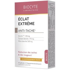 Харчова добавка для вирівнювання кольору шкіри Biocyte Eclat Extreme, 40 caps, фото 