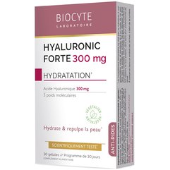 Пищевая добавка с гиалуроновой кислотой Biocyte Hyaluronic Forte 300mg, 30 gel
