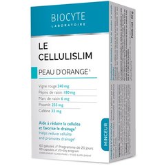 Диетическая добавка Поддержка при терапии целлюлита Biocyte Le Cellulislim, 60 gelules