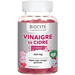 Добавка диетическая для улучшения пищеварения Biocyte Vinaigre De Cidre Gummies, 60 gum
