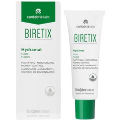 Флюид матирующий, увлажняющий, против постакне пигментации Cantabria Biretix Hydramat Fluid, 50 ml