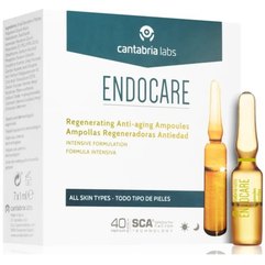 Ампулы для лица против морщин Cantabria Endocare Regenerating Anti-Age Ampoules, 7 шт х 1 ml