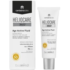 Антивозрастной фотозащитный флюид Cantabria Heliocare 360 Age Active Fluid Sunscreen SPF50, 50 ml