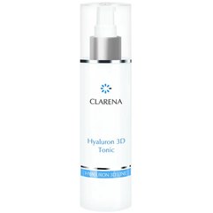 Тоник ультра увлажняющий с 3 видами гиалуроновой кислоты Clarena Hyaluron 3D Tonic, 200 ml