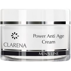 Крем против морщин для мужчин Clarena Men Power Anti Age Cream, 50 ml