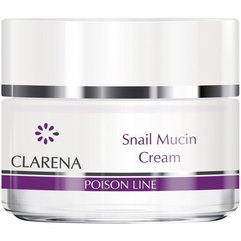 Clarena Poison Line Snail Mucin Cream Відновлюючий крем зі слизом равлика, 50 мл, фото 