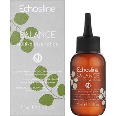 Нормалізуючий лосьйон для шкіри голови Echosline Vegan Balance Multi-Active Lotion, 75 ml, фото 