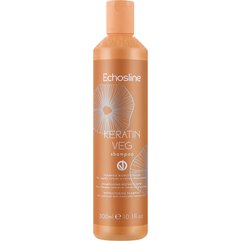 Шампунь с кератином для поврежденных волос Echosline Vegan Keratin Restructuring Shampoo