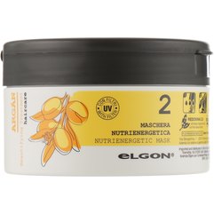 Маска для живлення й зволоження волосся з аргановою олією Elgon Argan Nutrienergetic Mask, фото 
