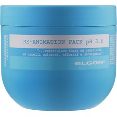 Відновлювальна маска для пошкодженого волосся Elgon Colorcare Re-Animation Pack pH 3.5, фото 
