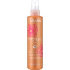 Дисциплінуючий розгладжуючий спрей Echosline Vegan Discipline Anti-Frizz Smoothing Spray, 200 ml, фото 