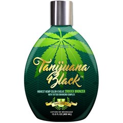 Крем для солярия с бронзантами на основе конопляного масла Тan Asz U Tanijuana Black 200X, 400 ml
