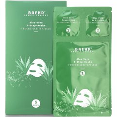 Алое вера набір-саше Baehr Beauty Concept Aloe Vera 3-Step Maske, фото 