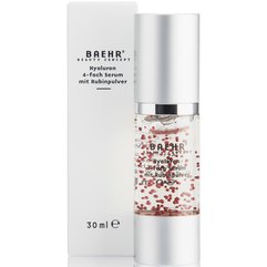 Гіалуронова 4-кратна сироватка з рубіном Baehr Hyaluron 4-Fach Serum Mit Verkapseltem Rubinpulver,30 ml, фото 