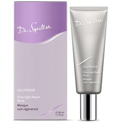 Нічна відновлювальна маска з пептидами Dr. Spiller Overnight Repair Mask, 50 ml, фото 