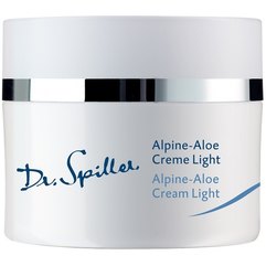 Легкий крем з алое для чутливої шкіри Dr. Spiller Alpine-Aloe Cream Light, 50 ml, фото 