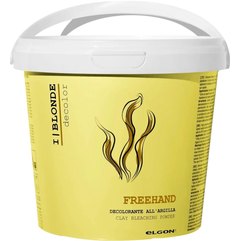 Обесцвечивающая пудра для открытых и сложных техник окрашивания Elgon De-Color Freehand Bleach