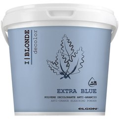Обесцвечивающая пудра синяя Elgon De-Color I Blonde Extra Blue