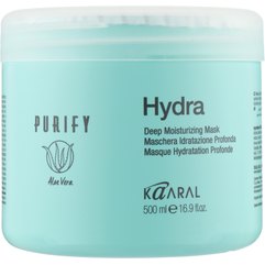 Увлажняющая маска с Алоэ Вера Kaaral Hydra Deep Moiturizing Mask, 500 ml
