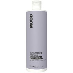 Кондиционер с фиолетовым пигментом который нейтрализует желтые тона Mood Silver Specific Conditioner, 400 ml
