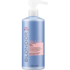 Стабилизатор цвета и блеска после обесцвечивания Wella Professionals Blondor Blond Seal & Care, 500 ml