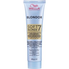 Осветляющий крем на масляной основе Wella Professionals Blondor Soft Blonde Cream, 200 g