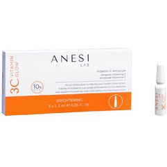 Концентрат для осветления кожи лица Anesi 3C Vitamin Glow Radiance Boost Ampolles