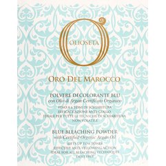 Обесцвечивающий порошок голубой Золото Марокко Barex Olioseta Blue Bleaching Powder, 30 g