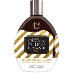 Крем для солярия с тройным трюфельным шоколадом Brown Sugar Black Chocolate Fudge Brownie 200X, 400 ml