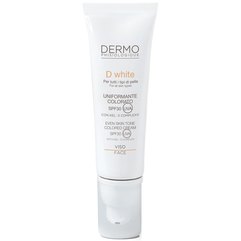 Выравнивающий солнцезащитный крем с тоном Dermophisiologique D white - Even Skin Tone Colored Cream SPF30, 30ml