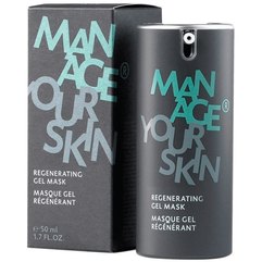 Відновлювальна маска з екстрактами водоростей Dr. Spiller Men Regenerating Gel Mask, 50 ml, фото 