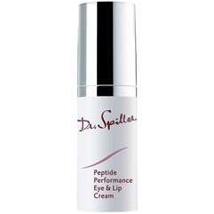 Крем для шкіри навколо очей та губ з пептидами Dr. Spiller Peptide Performance Eye & Lip Cream, 15 ml, фото 