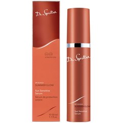 Сонцезахисна сироватка для обличчя Dr. Spiller Summer Glow Serum Spf 30, 50 ml, фото 