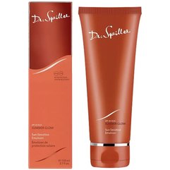 Солнцезащитное молочко для лица и тела Dr. Spiller Summer Glow Sun Sensitive Emulsion Spf 30, 150 ml, фото 