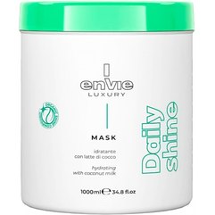Маска щоденна для блиску волосся з кокосом Envie Luxury Daily Shine Hydrating Mask, 1000 ml, фото 