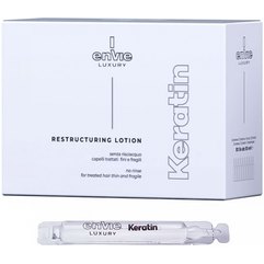 Ампулы для ухода и восстановления поврежденных волос Envie Luxury Keratin Lotion, 10*10 ml