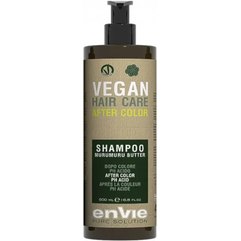 Шампунь для окрашеных волос с маслом мурумуру Envie Vegan After Color Murumuru Butter Shampoo, 500 ml