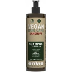 Шампунь лечебный против перхоти Envie Vegan Tea Tree Oil Dandruff Shampoo, 500 ml