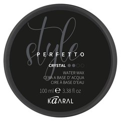 Воск на водной основе Kaaral Style Perfetto Crystal Water Wax, 100 ml