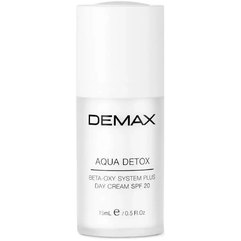 Demax Aqua Detox Day Cream SPF20 Детокс Аква Денний крем, фото 