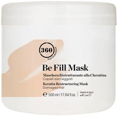 Питательная маска для окрашенных волос с кератином Kaaral 360 Be Fill Damaged Hair Restructuring Mask