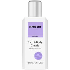 Marbert Body Care Bath & Body Classic Natural Deodorant Spray Натуральний дезодорант-спрей, 150 мл, фото 