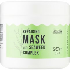 Маска з комплексом морських водоростей для відновлення волосся Mirella Professional Repairing Mask With Seaweed Complex, 500 ml, фото 