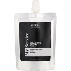 Обесцвечивающий крем черный Sedera Professional My Service Bleaching Cream Black, 250 ml